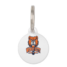 Mascotte d'ours de football de la ville venteuse F