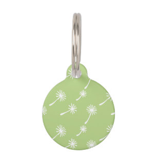 Médaillon Pour Animaux Mauvaise herbe arrive mignon cynique pissenlit Drô