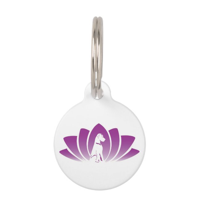 Médaillon Pour Animaux Médaille de dressage Om (Devant)