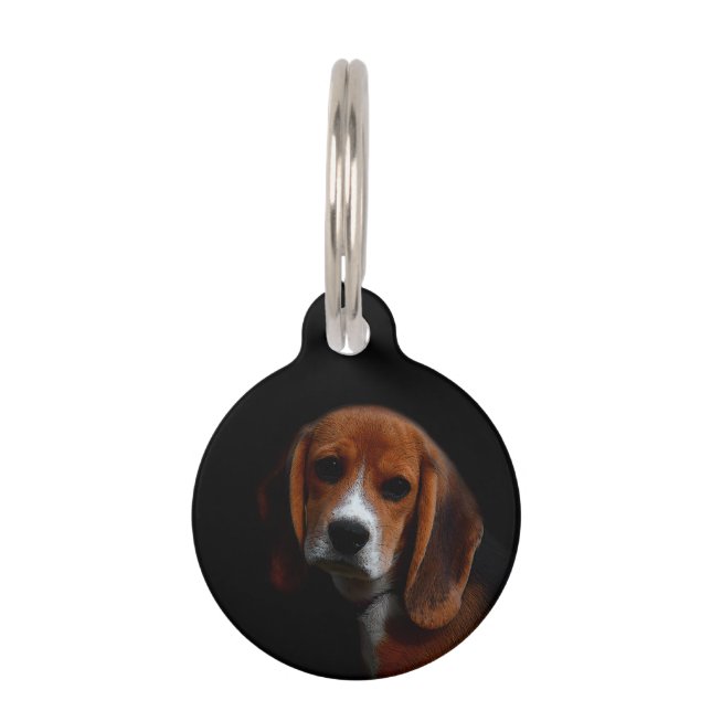 Médaillon Pour Animaux Médaillon pour chien  Beagle (Devant)
