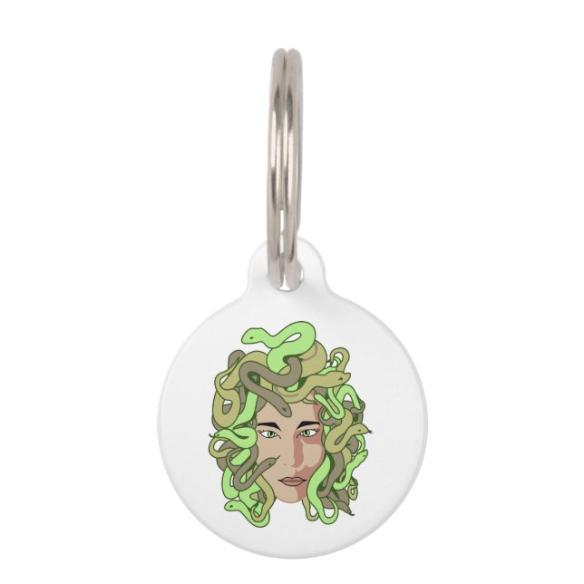 Médaillon Pour Animaux Medusa (Devant)