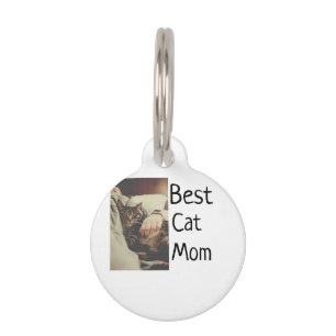 Médaillon Pour Animaux Meilleur modèle de cadeau de nom de photo de chat 