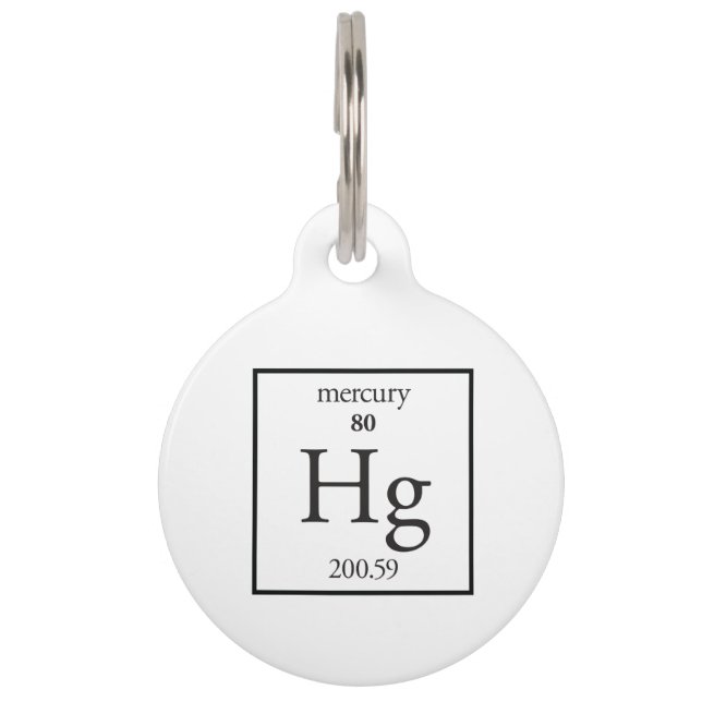 Médaillon Pour Animaux Mercure (Devant)