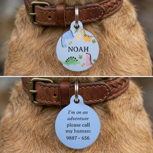Médaillon Pour Animaux Mignon porte-nom personnalisé pour animal de compa