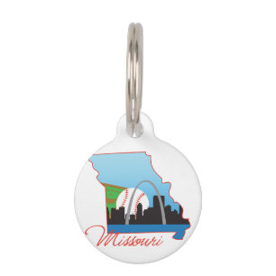 Médaillon Pour Animaux Missouri