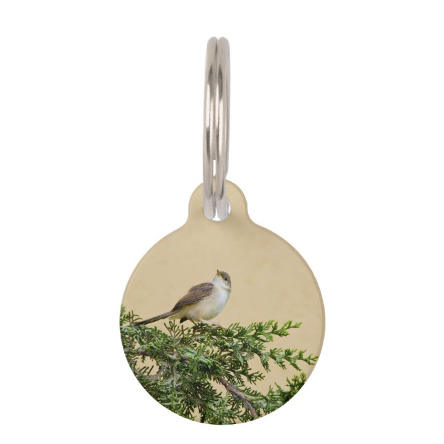 Médaillon Pour Animaux Moineau  (Devant)