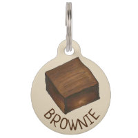 Mon nom est Brownie Chocolate Fudge Dessert Foody