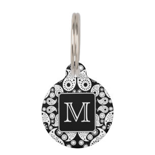 Médaillon Pour Animaux Monogramme fait sur commande sur le modèle