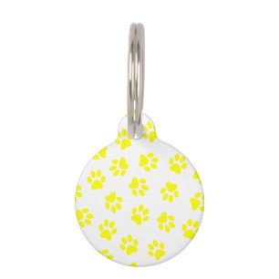 Médaillon Pour Animaux Motif De Pâtes, Patrouilles De Chien, Paws Jaunes