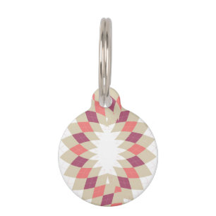 Médaillon Pour Animaux Motif Diamond Swirl