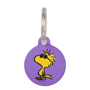 Médaillon Pour Animaux Motif Lunettes de soleil Cool Woodstock