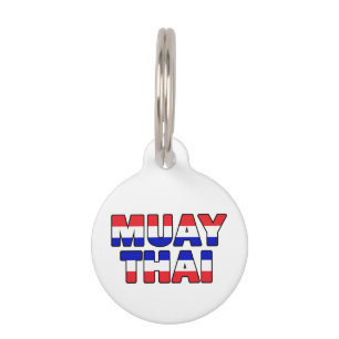 Médaillon Pour Animaux Muay Thai
