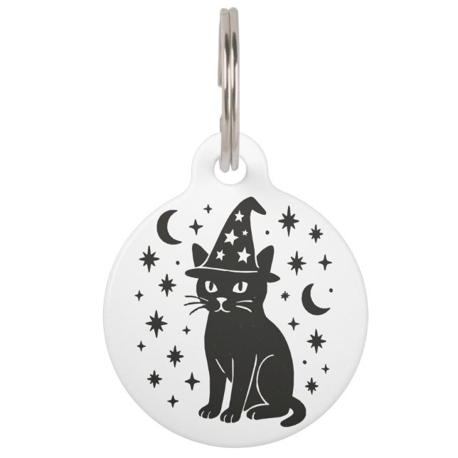 Médaillon Pour Animaux Mystic Cat (Devant)