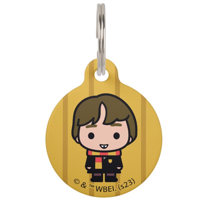 Médaillon Pour Animaux Neville Longbottom dessin personnage Art (Devant)