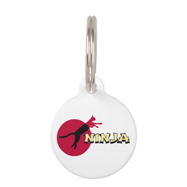 Médaillon Pour Animaux Ninja (Devant)