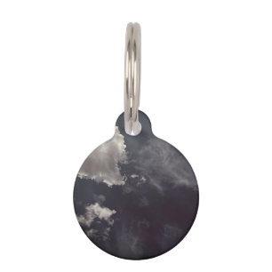 Médaillon Pour Animaux Nuage métallique