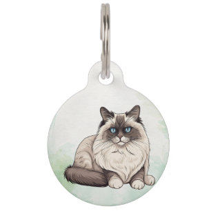 Médaillon Pour Animaux Numéro de contact du nom de photo personnalisé