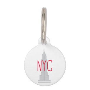 MÉDAILLON POUR ANIMAUX NYC