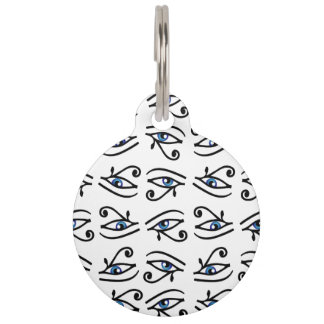 Médaillon Pour Animaux OEil égyptien de Horus ou de wadjet