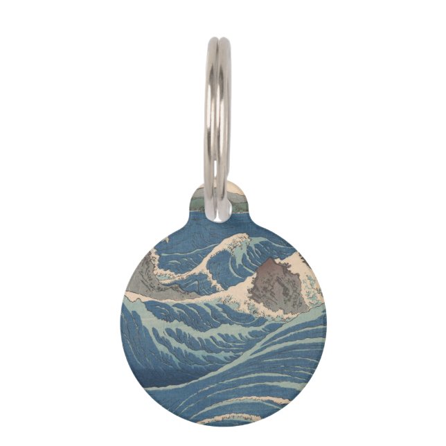 Médaillon Pour Animaux Oeuvre japonaise de Naruto Whirlpool (Devant)