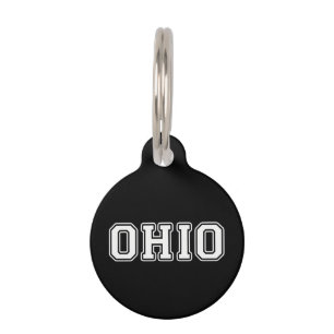 Médaillon Pour Animaux Ohio