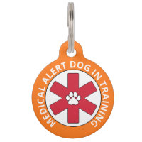 Orange Médicale Alert Dog en formation