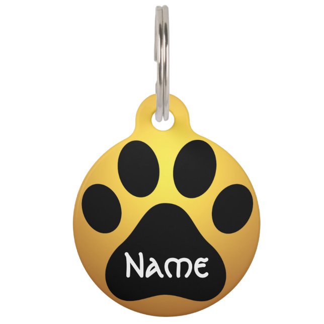 Médaillon Pour Animaux Pad Pad (Devant)