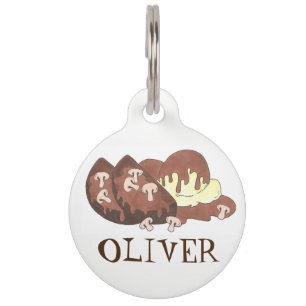 Médaillon Pour Animaux Pain de viande maison personnalisé Pain de viande