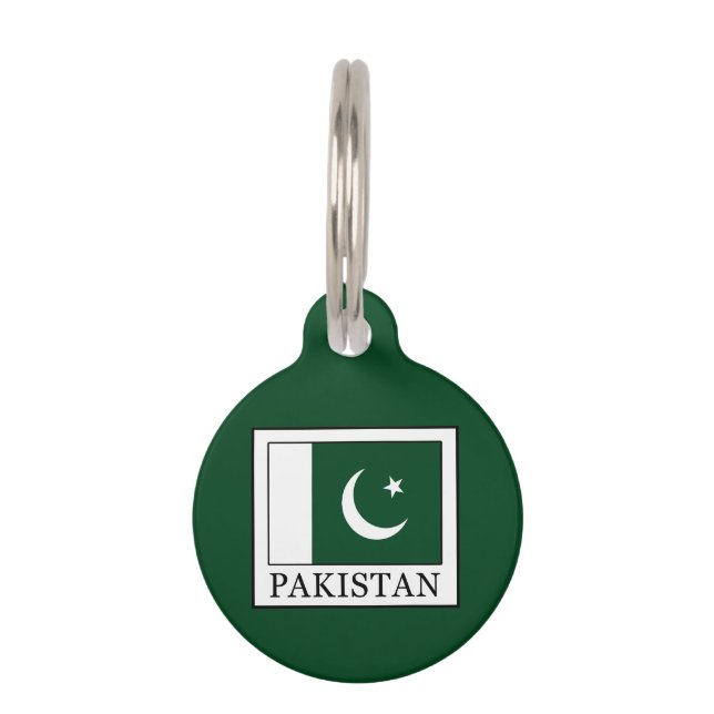 Médaillon Pour Animaux Pakistan (Devant)