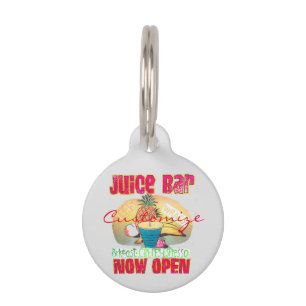 Médaillon Pour Animaux Panneau Barre de jus Thunder_Cove