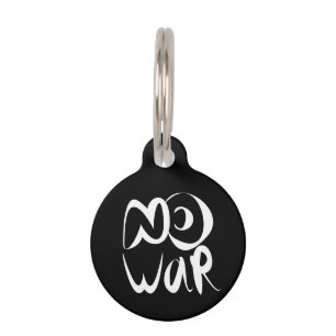 Médaillon Pour Animaux Pas de guerre