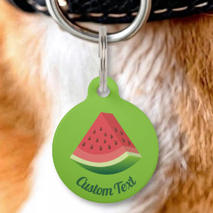 Médaillon Pour Animaux Pastèque