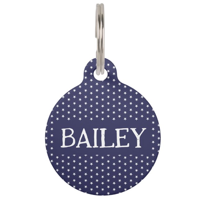 Médaillon Pour Animaux 😺🐶 Patte d'animal de compagnie (Bailey) (Devant)