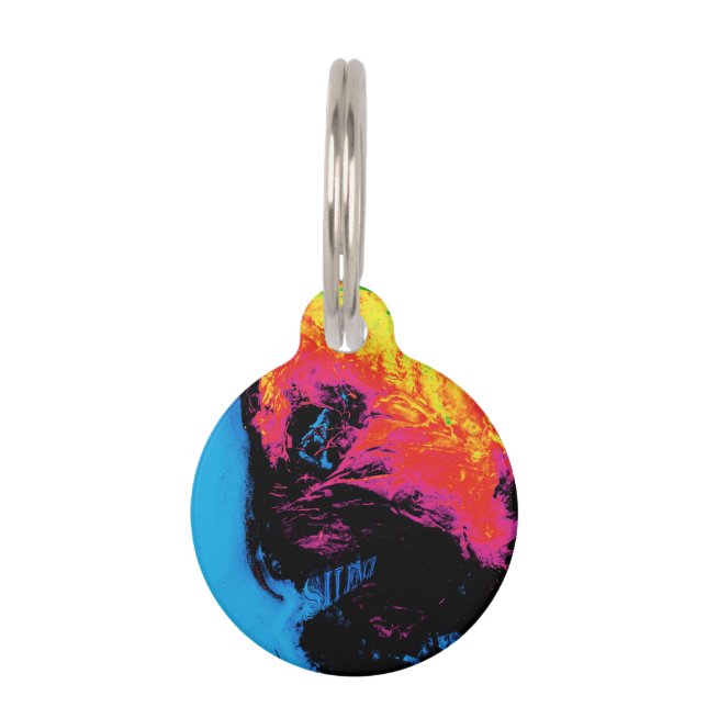 Médaillon Pour Animaux pepper and plastic silenced (Devant)