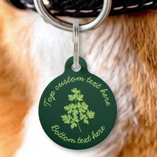 Médaillon Pour Animaux Persil