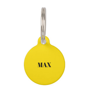 Médaillon Pour Animaux Personnaliser personnalisation Double face Chien N