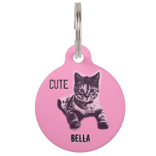 Médaillon Pour Animaux Petit chat Kitty Kitty personnalisé