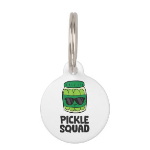 Médaillon Pour Animaux Pickle Lover Team Pickles Funny Pickle Squad