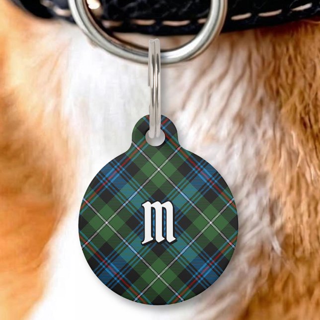 Médaillon Pour Animaux Plaque d'identification de Clan MacKenzie Tartan (Créateur téléchargé)