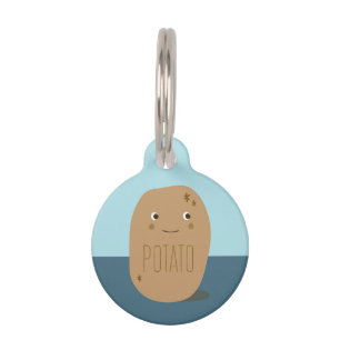 Médaillon Pour Animaux Pomme de terre