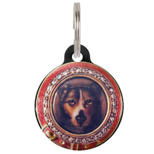 MÉDAILLON POUR ANIMAUX PORTRAITS DE CHIEN VICTORIEN MINIATURE