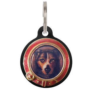 MÉDAILLON POUR ANIMAUX PORTRAITS DE CHIEN VICTORIEN MINIATURE