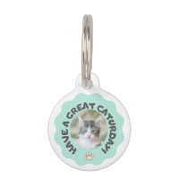 Prenez un grand caturjour ! Photo de chat Turquois