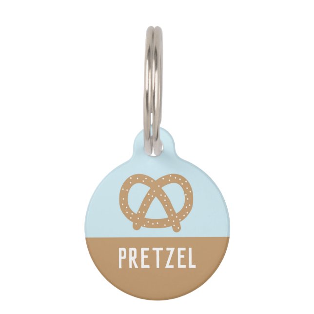 Médaillon Pour Animaux Pretzel (Devant)