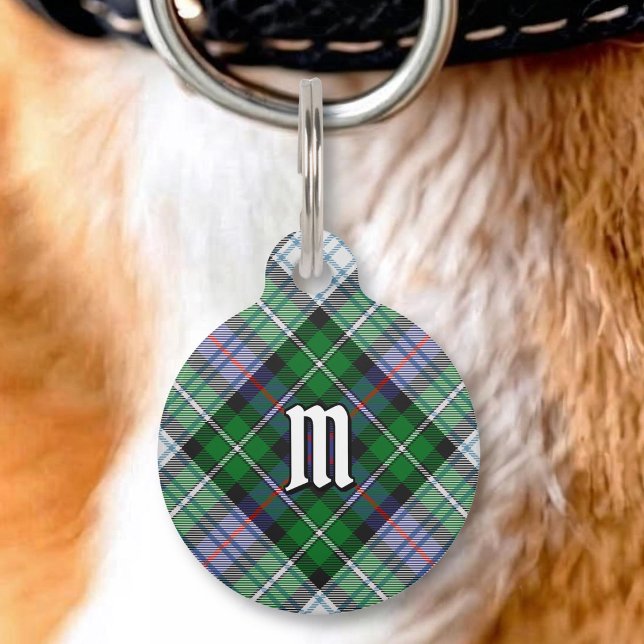 Médaillon Pour Animaux Puce d'identification Clan MacKenzie Tartan de rob (Créateur téléchargé)