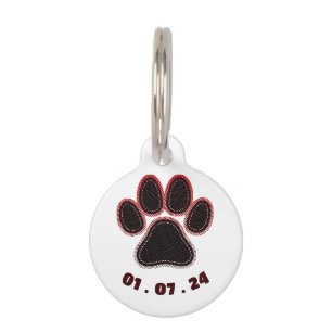Médaillon Pour Animaux Puppy birth medal