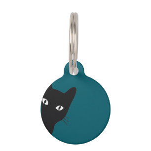 Médaillon Pour Animaux Quoi? Chat qui regarde