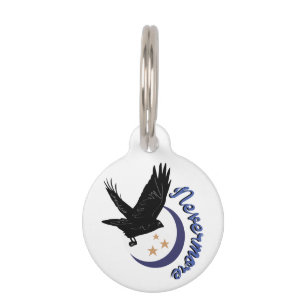 Médaillon Pour Animaux Raven Nevermore