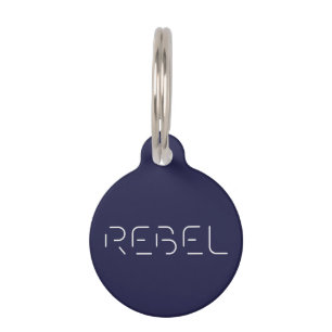 MÉDAILLON POUR ANIMAUX REBEL