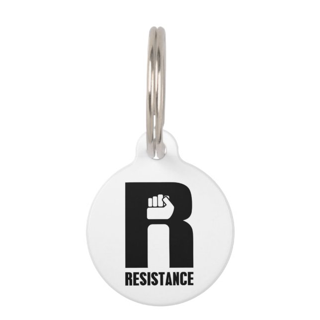 Médaillon Pour Animaux Résistance (Devant)